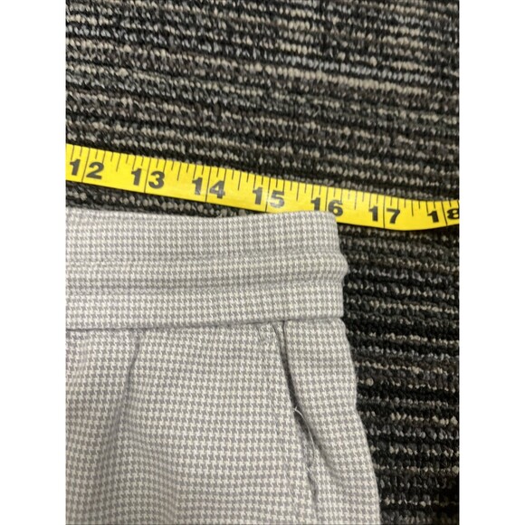 Original Penguin Munsingwear Men's Pants Gray White Plaid Stretch Slim Fit MED - Picture 8 of 11